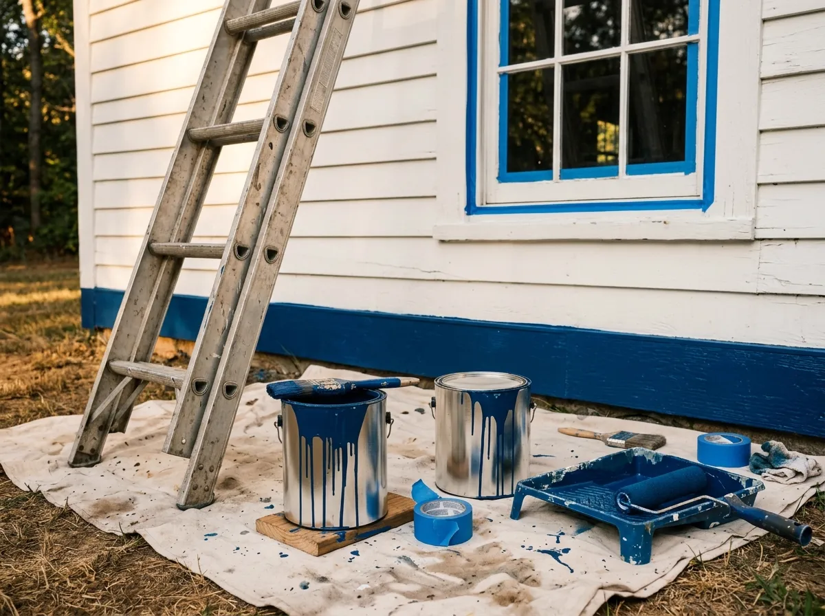 Finished Alpine exterior painting project